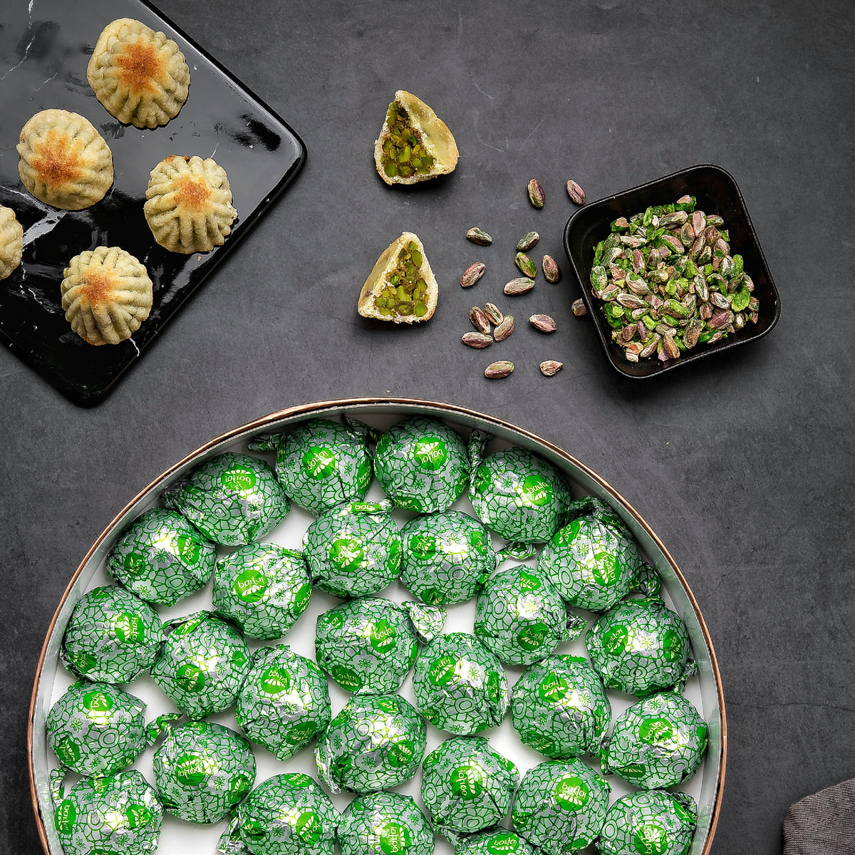 Parfai Mamool with Pistachio | بارفيه معمول بالفستق