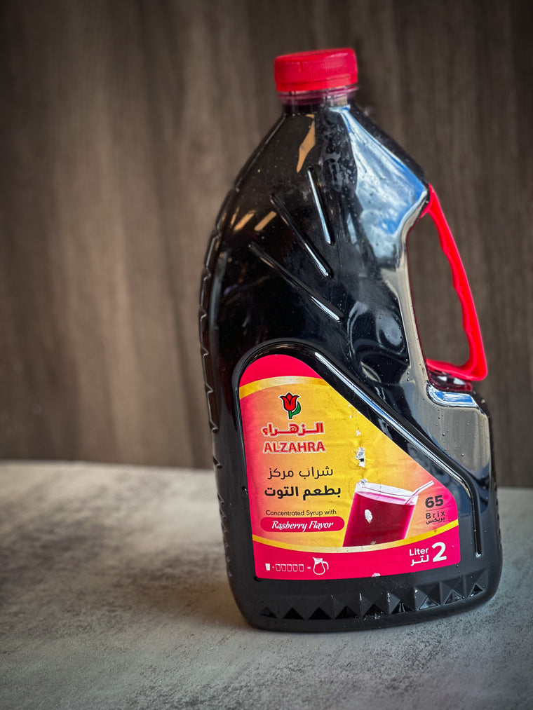Al-Zahra Raspberry Flavor - عصير الزهراء بطعم التوت