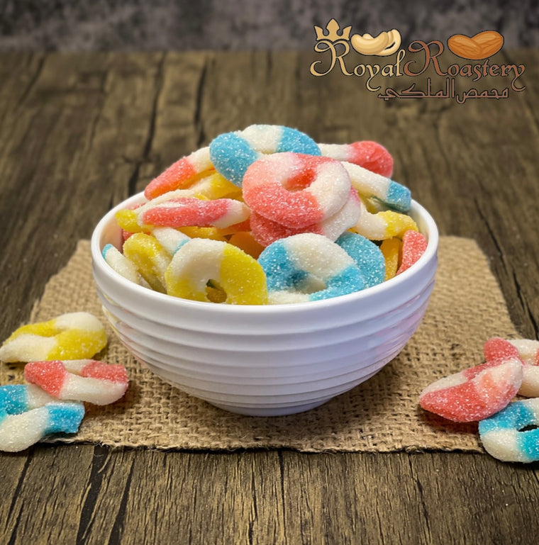 Halal Gummies - Assorted Sour Rings
