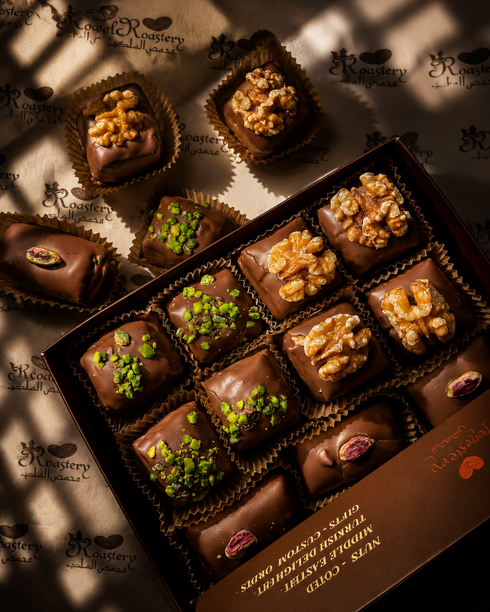 Handcrafted Royal Roastery sweets and gelato