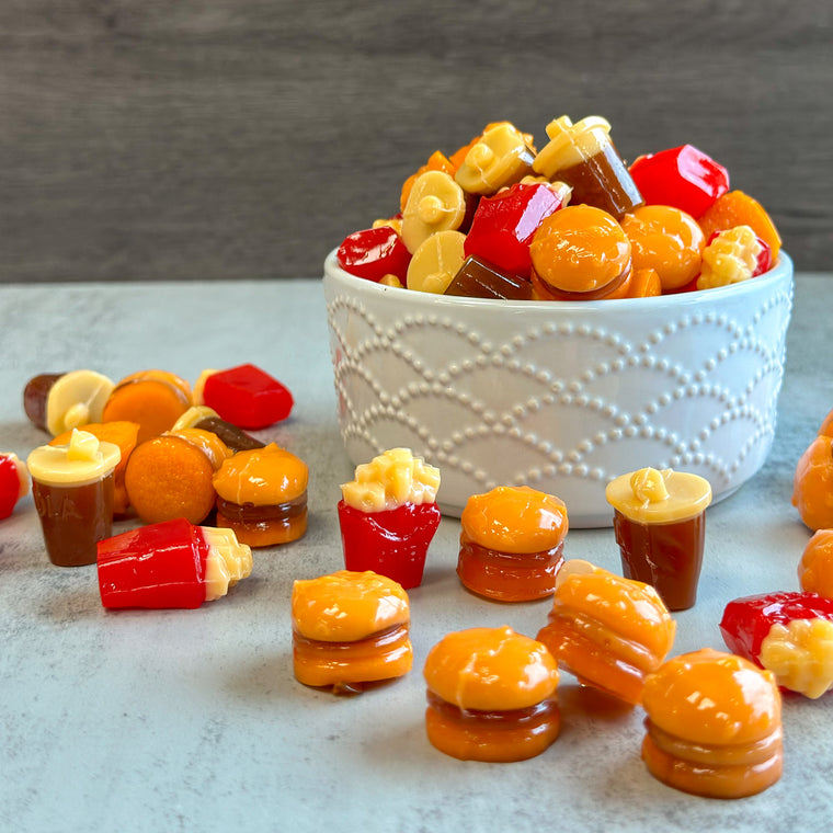Halal Gummies -  4D Mini Fast Food Gummies