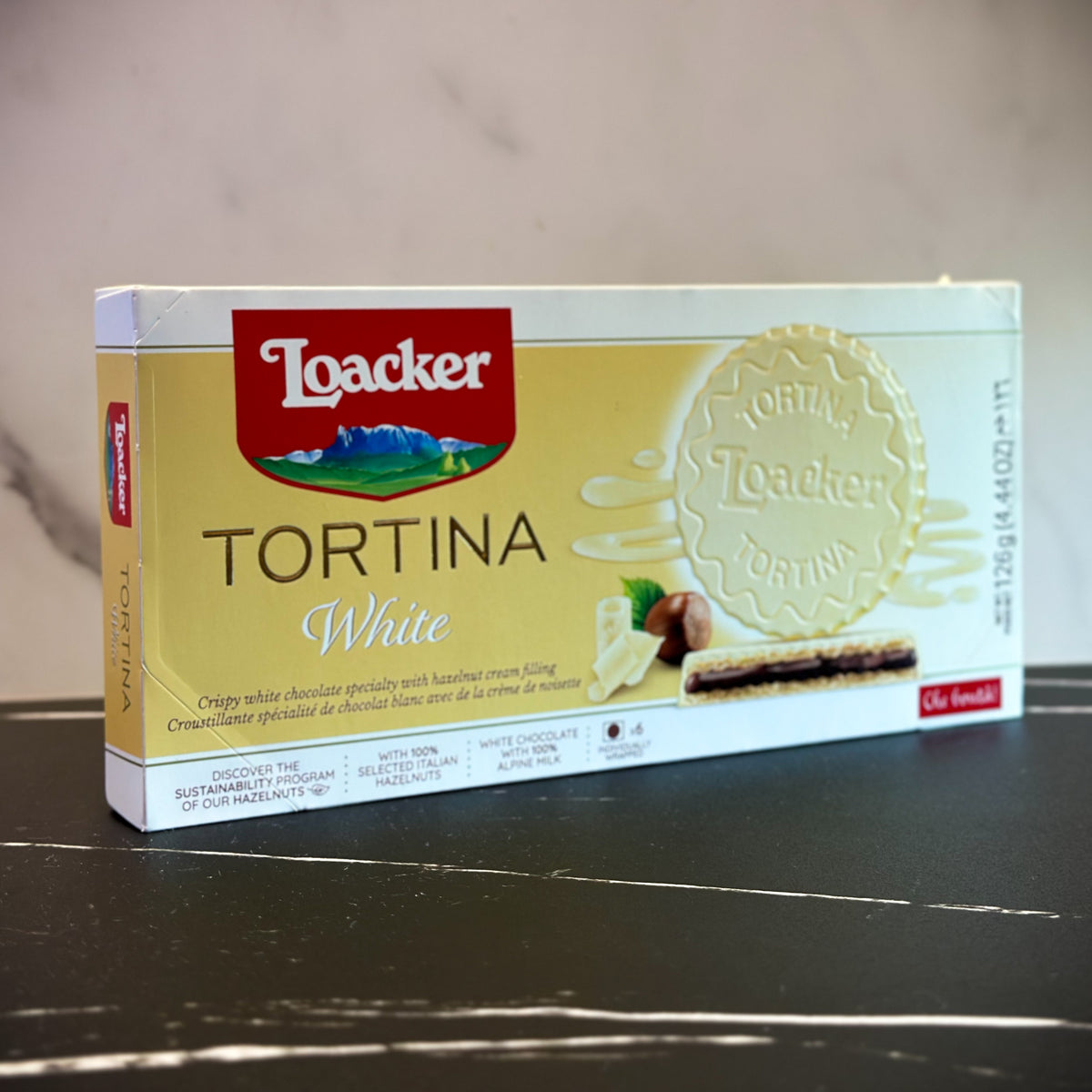 Loacker Tortina White