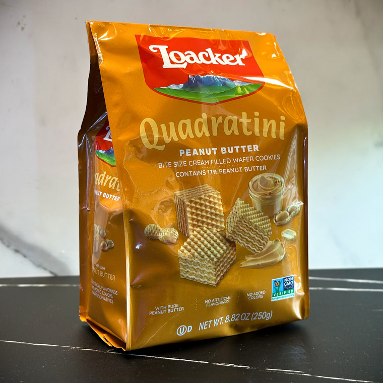 Loacker Quadratini Peanut Butter