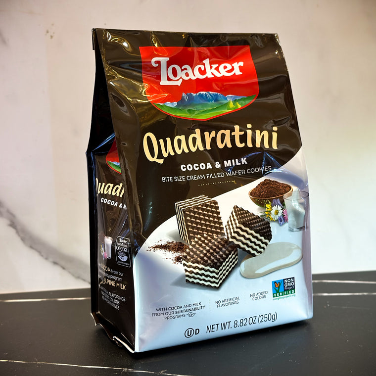 Loacker Quadratini Cocoa Milk