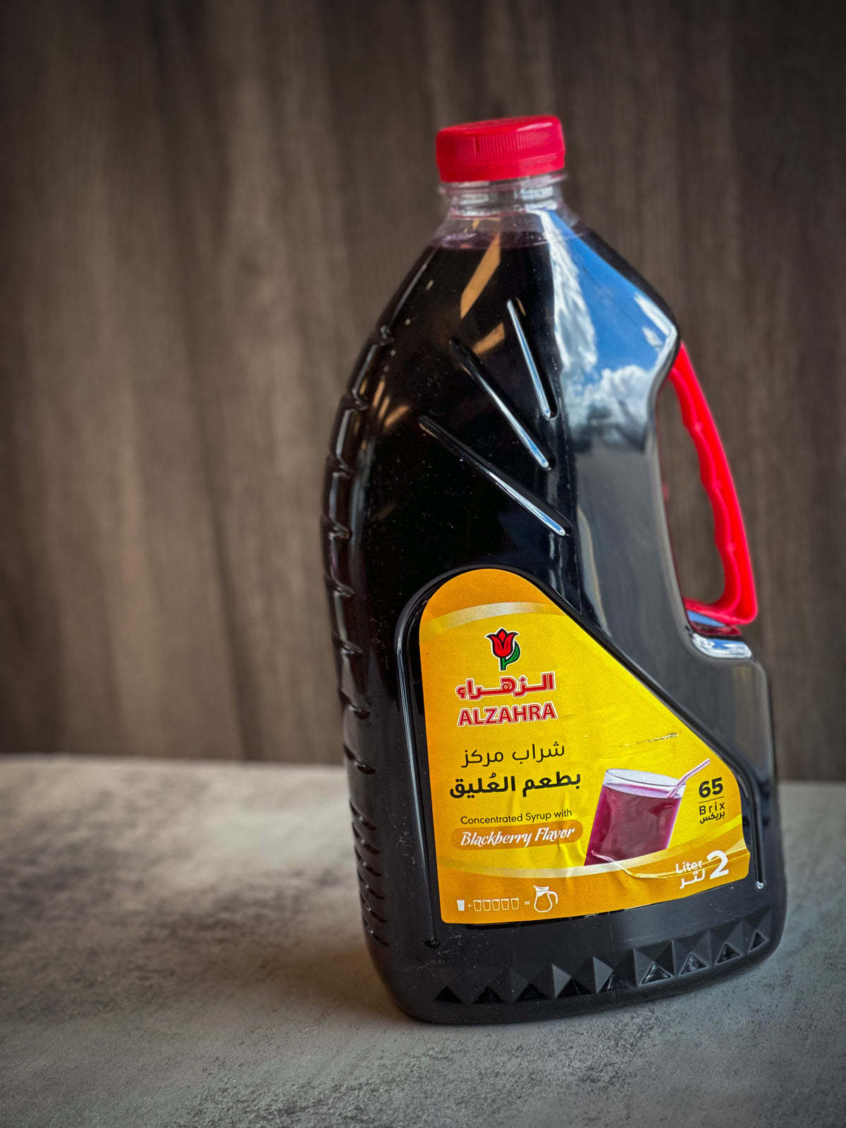 Al-Zahra Blackberry Flavor  - عصير الزهراء بطعم اللعليق