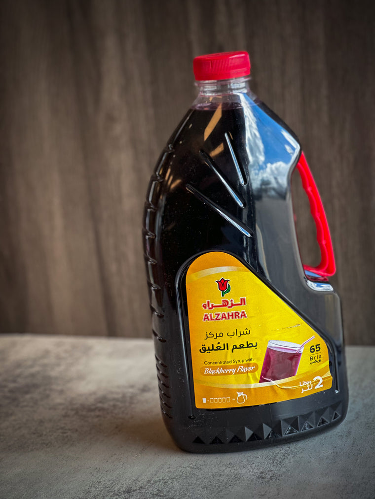 Al-Zahra Blackberry Flavor  - عصير الزهراء بطعم اللعليق
