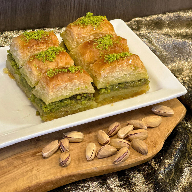 Turkish Baklava (Squares) بقلاوة تركية