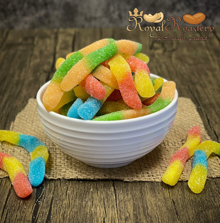 Halal Gummies - Sour Worms