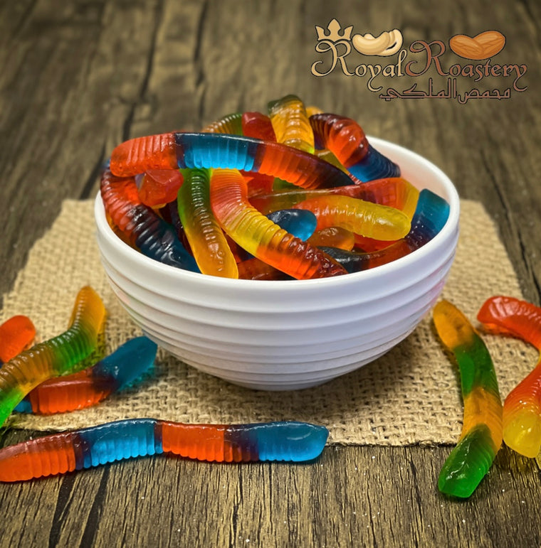 Halal Gummies - Clear Gummy Worms
