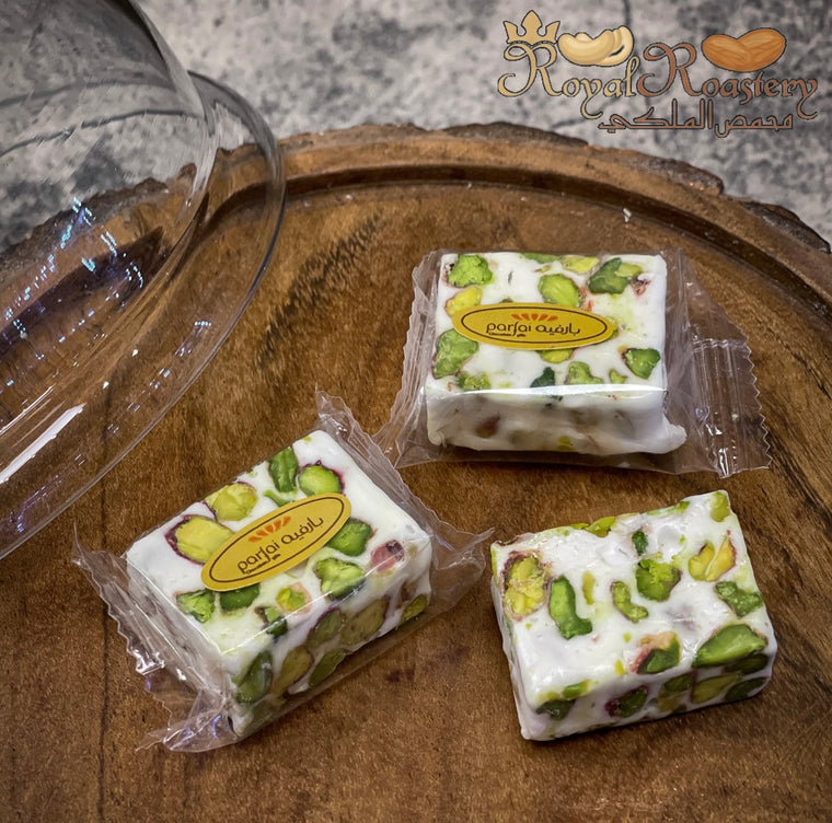 NOUGOT AND PISTACHIO RAHA